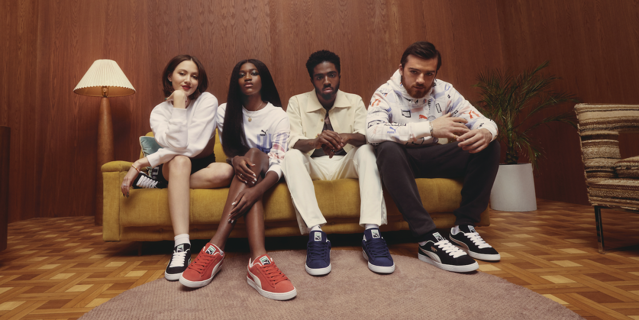 forever classic puma campaign angus cloud zaya wade caleb mclaughlin iris apatow