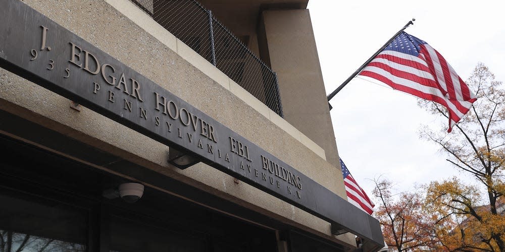 The FBI building in Washington, DC.