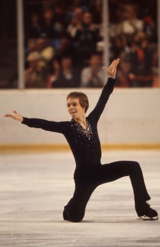 <p>Disney General Entertainment Content via Getty</p> Scott Hamilton in 1980