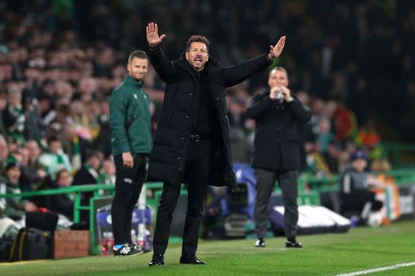 Atletico Madrid manager Diego Simeone