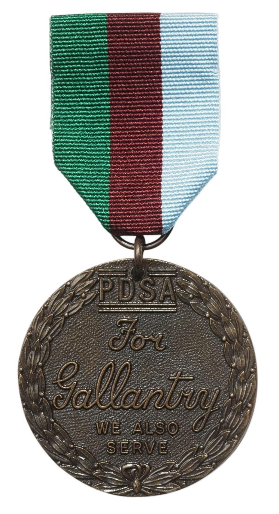 The Dickin medal (PA)