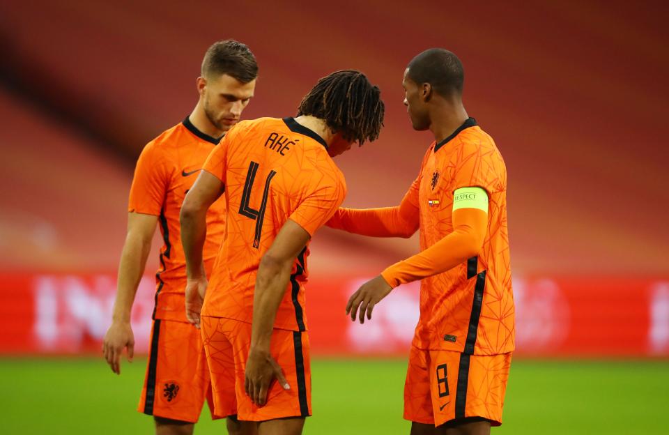 <p>Ake limped out of international duty with the Netherlands</p>Reuters