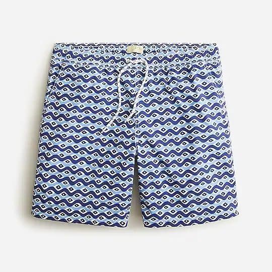 8" Stretch Swim Trunks