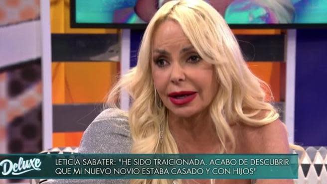 Leticia Sabater cuenta cómo descubrió que su novio estaba casado.