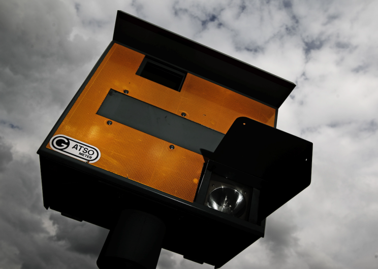 The speed camera (not pictured) is located in North -West London (Picture: REX Features)