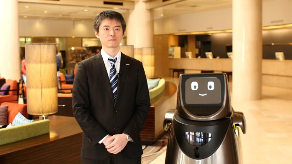 Hospi, el famoso robot autónomo de Panasonic