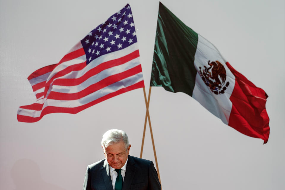 El presidente mexicano, Andrés Manuel López Obrador, dijo que no asistirá a la cumbre si el gobierno de Biden no invita a los gobiernos autocráticos de América Latina. (Erin Schaff/The New York Times)