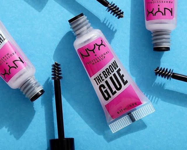 This affordable Brow Glue from NYX is going viral on TikTok. Image via Instagram/nyxcosmetics_canada.