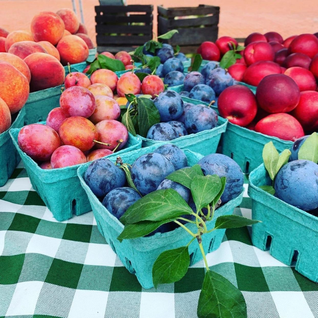 A picture of fresh fruit is shown from the Healthy New Albany Farmers Market, which is open from 4 to 7 p.m. Thursdays through Sept. 15 in front of the New Albany branch of the Columbus Metropolitan Library, 200 Market St.