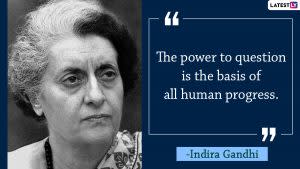 Quotes by Indira Gandhi