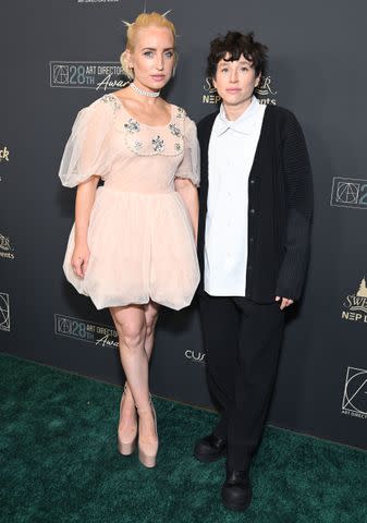 <p>Michael Tullberg/Getty</p> Zoe Lister-Jones (left) and Sammi Cohen at the 28th annual Art Directors Guild Awards at The Ray Dolby Ballroom on Feb. 10, 2024 in Hollywood