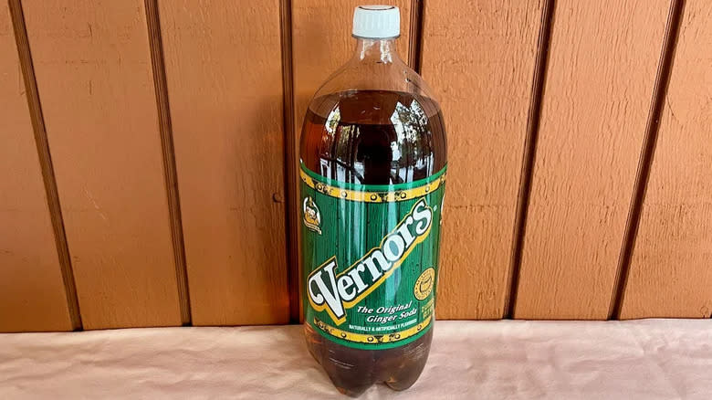 Vernors ginger ale bottle