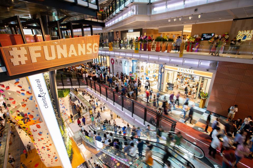 CapitaLand Mall Trust's Funan mall. (PHOTO: CapitaLand)