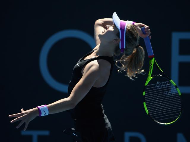 No way these are real size - Eugenie Bouchard reacts to Serbian