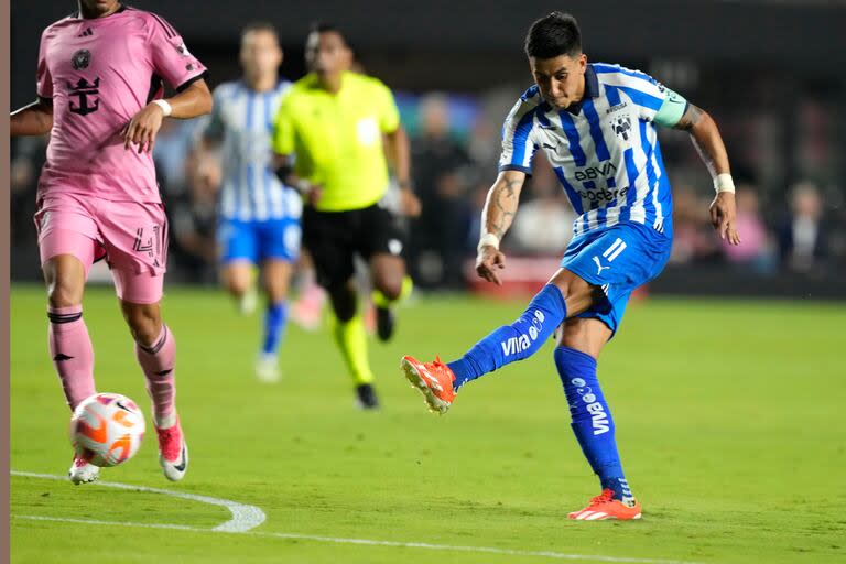 En abril pasado, Maximiliano Meza enfrentó al Inter de Miami, por la Concachampions