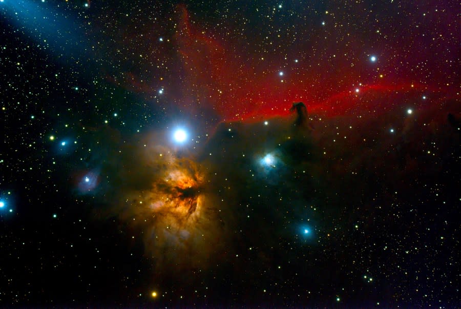 Horsehead Nebula IC 443 in the constellation Orion