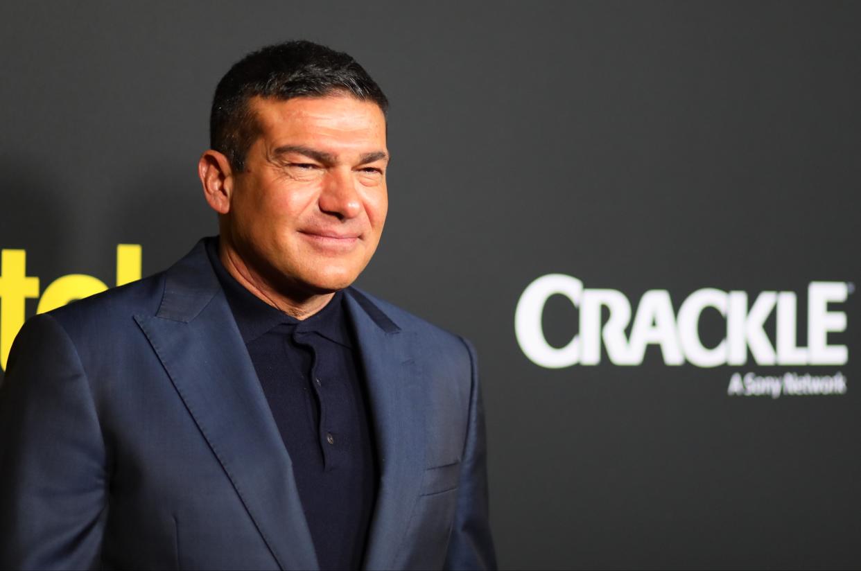 CULVER CITY, CA - MARCH 09: Tamer Hassan attends the premiere screening of Crackle's 'Snatch' on March 9, 2017 in Los Angeles, California. (Photo by JB Lacroix/WireImage)
