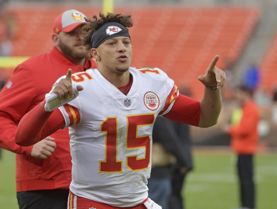 Kansas City Chiefs quarterback Patrick Mahomes is an (almost) perfect new superstar for the NFL. (AP)