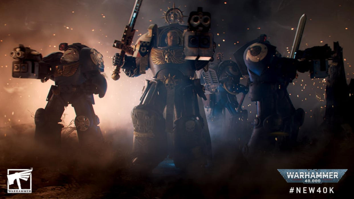  Space Marines advance in footage from the Warhammer 40,000 10th Edition trailer 