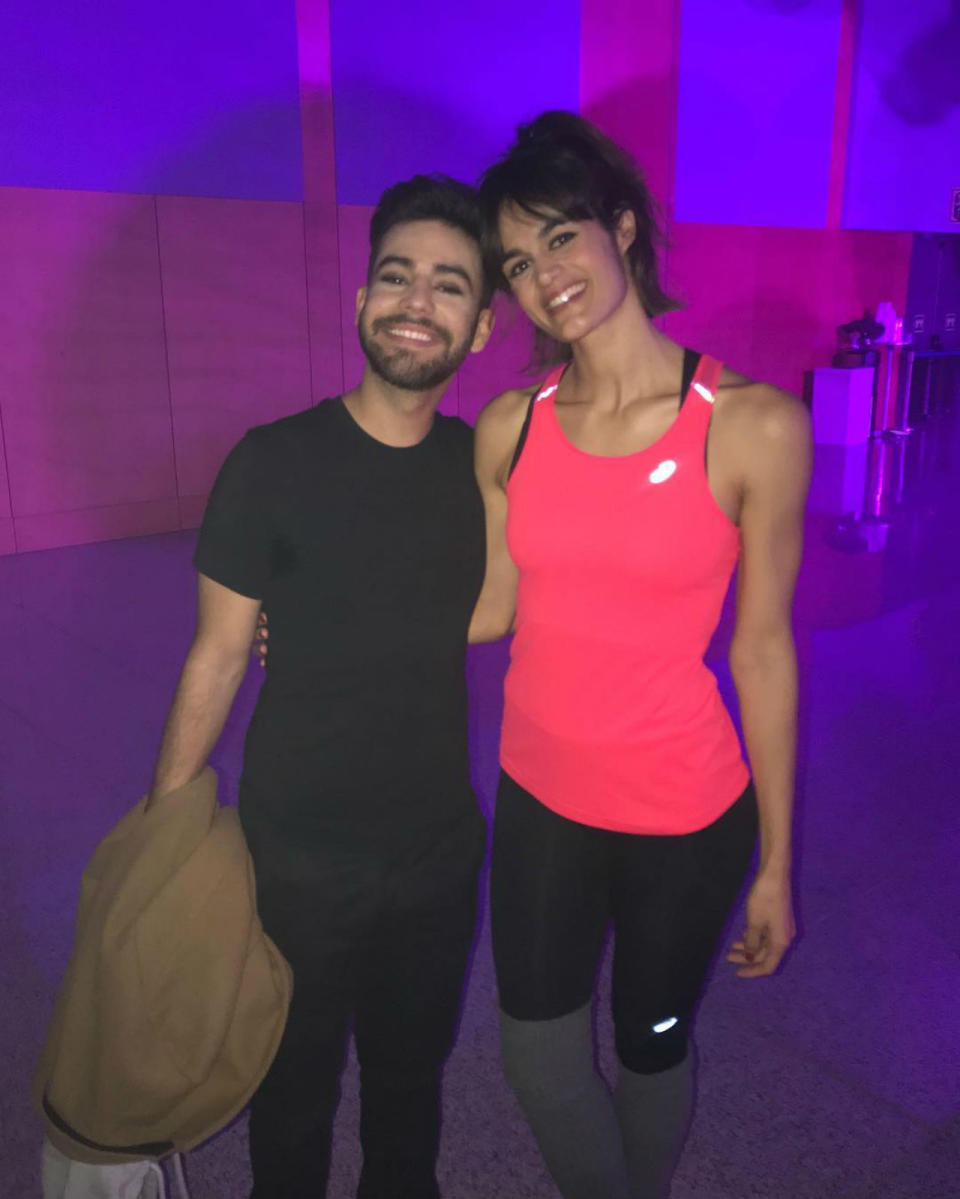 <p>Para Agoney la nadadora española de natación sincronizada tiene un parecido más que razonable con Amaia. (Foto: Instagram / <a rel="nofollow noopener" href="https://www.instagram.com/p/BrkXeeqHqc6/" target="_blank" data-ylk="slk:@thaishenriquezt;elm:context_link;itc:0;sec:content-canvas" class="link ">@thaishenriquezt</a>). </p>