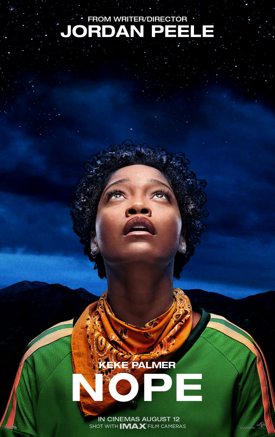 Keke Palmer's Nope character poster. (Universal Pictures)