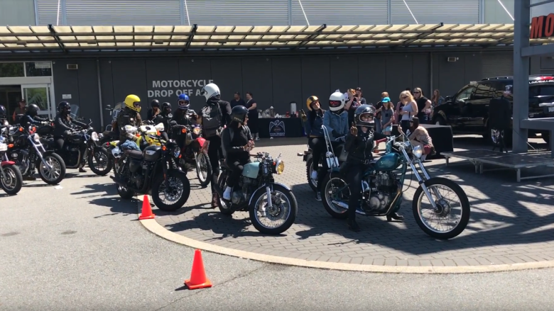 'The joy of being on a bike and being a chick': Vancouver's female motorcyclists band together