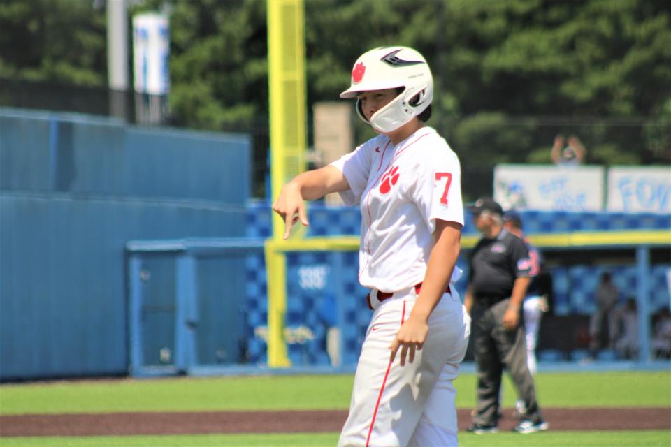 Beechwood's Michael Detzel leads the team in hitting to begin the 2024 season.