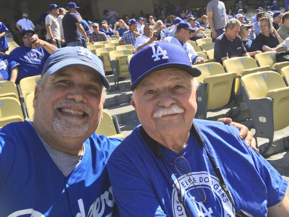 Stan and Philip Brooks, Dodgers fans