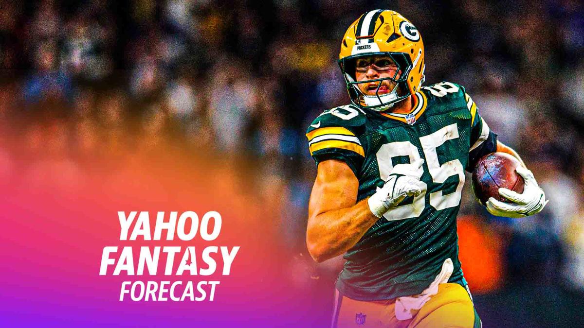 Why fantasy managers should drop Kyle Pitts for Tucker Kraft | Yahoo Fantasy Forecast