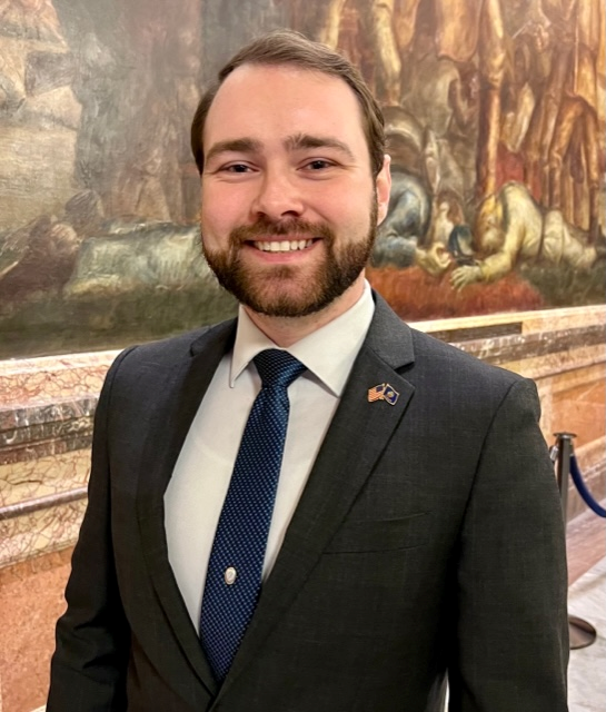 Zachary Surritt, shown here, is among candidates for the District 6 seat on the Topeka City Council.