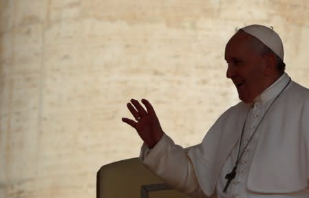 Pope Francis holds weekly audience at the Vatican