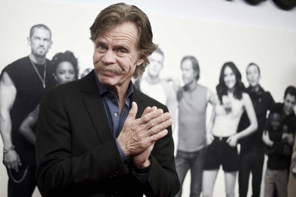 FILE - William H. Macy attends the "Shameless" FYC event on March 6, 2019, in Los Angeles. Macy turns 72 on March 13. (Photo by Richard Shotwell/Invision/AP, File)
