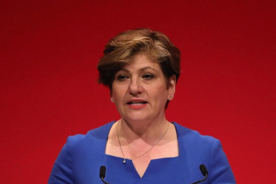 Accusation: Emily Thornberry (Getty Images)