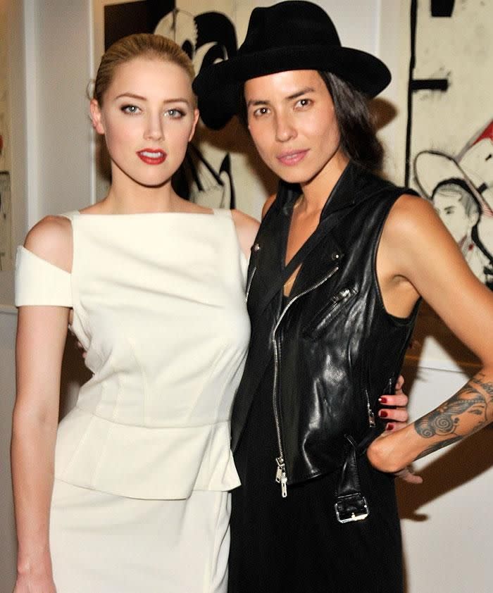 Heard and Van Ree dated for four years before she met Johnny Depp. Photo: Getty Images