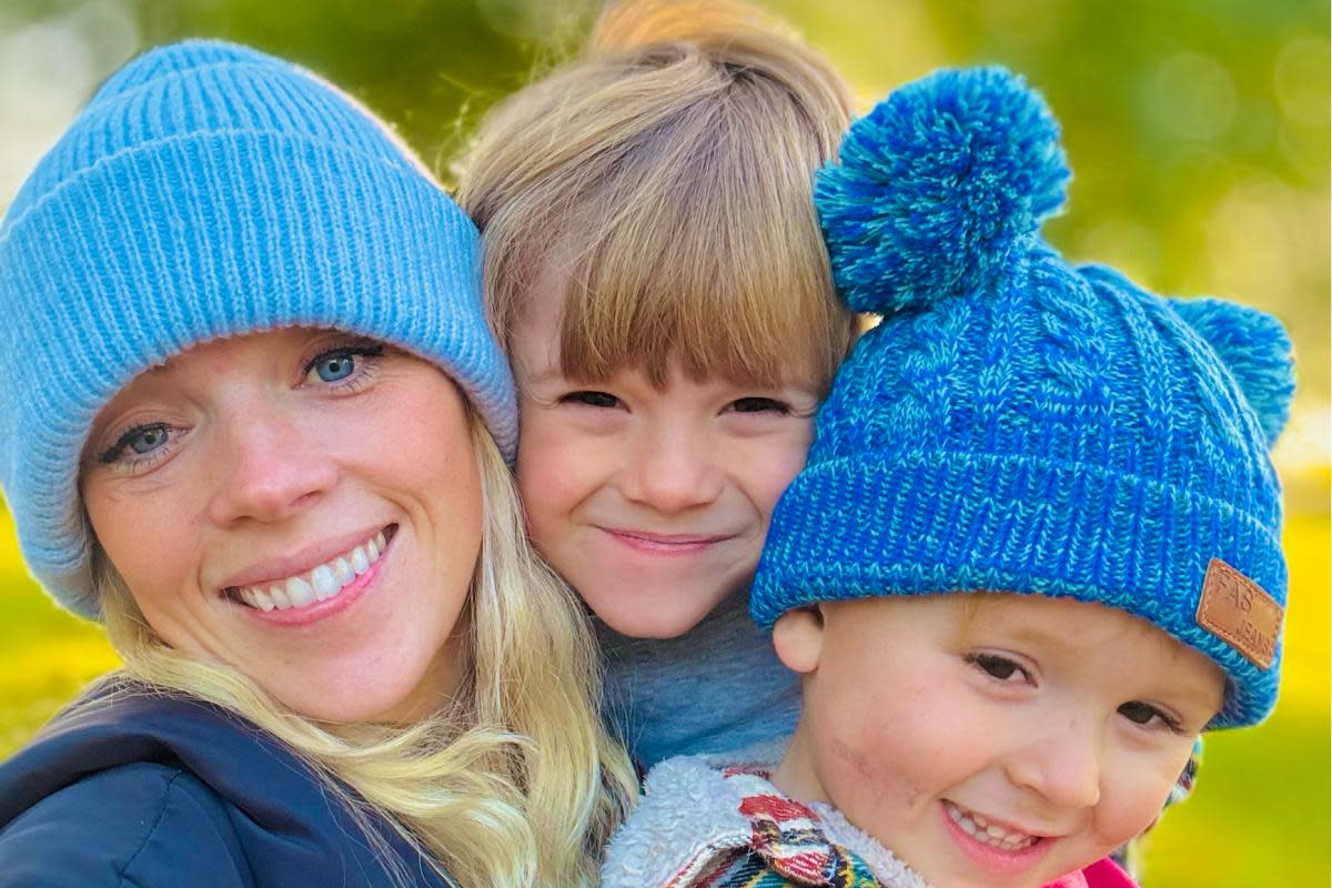 Billie Hoque's family is one of many across the UK living with food allergies as all three of her children suffer from an allergy <i>(Image: Tesco)</i>