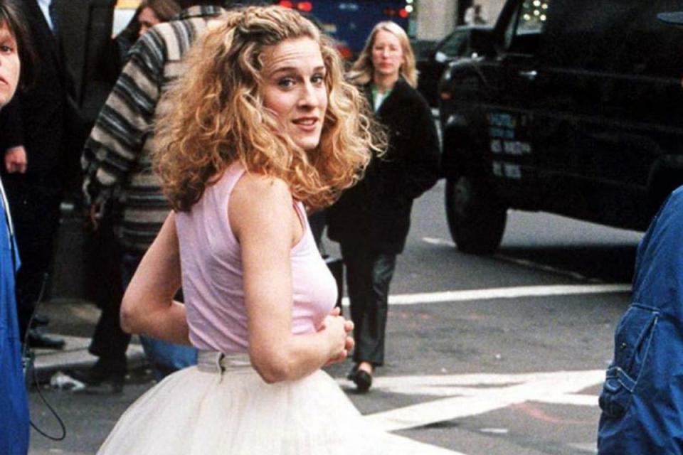 Sarah Jessica Parker as Carrie Bradshaw in Sex and the City (HBO)