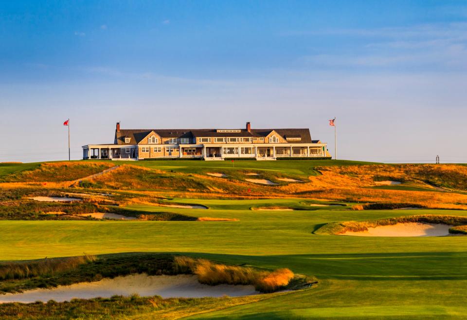 El hoyo 16 del Shinnecock Hills Golf Club en Southampton, Nueva York, el miércoles 28 de junio de 2017. (Copyright USGA/John Mummert)