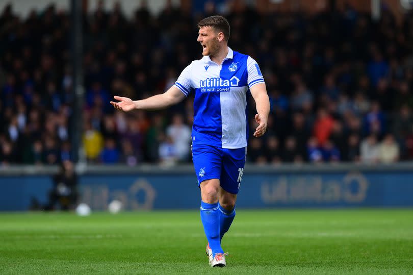 Chris Martin has scored 16 League One goals for Bristol Rovers this season -Credit:Tom Sandberg/EFL