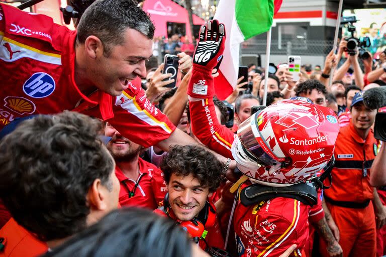 En 2024, Ferrari logró dos victorias en ocho grandes premios: el triunfo de Charles Leclerc en Mónaco se suma al que logró Carlos Sainz Jr. en Australia