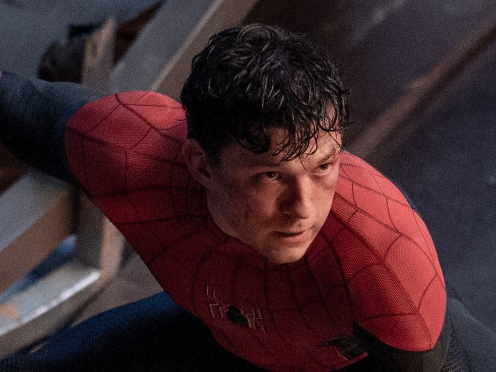 Tom Holland in "Spider-Man: No Way Home". (Bild: ©2021 CTMG. All Rights Reserved. MARVEL and all related character names: © & ™ 2021 MARVEL)