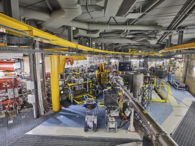 The Proton Synchrotron machine inside CERN&#39;s Antimatter Factory.