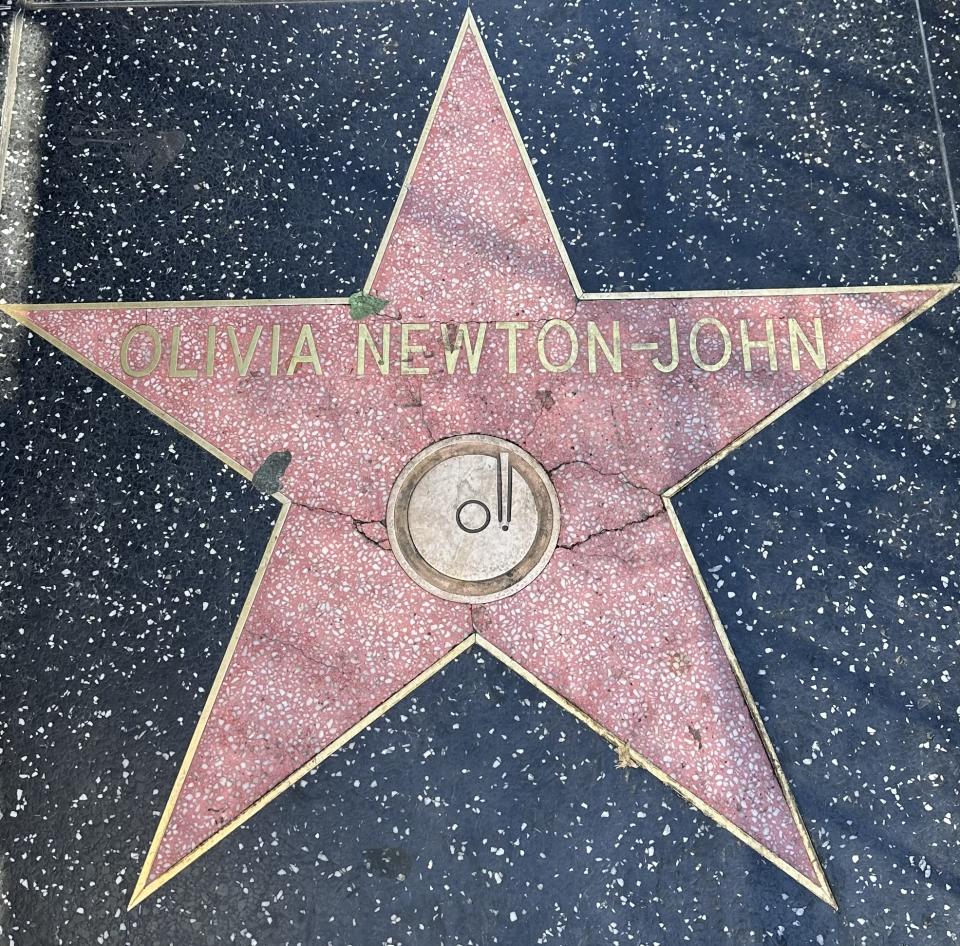 Olivia Newton John’s star