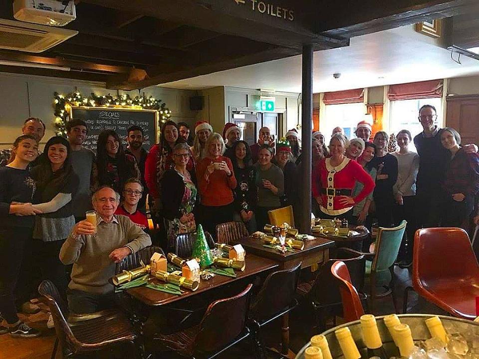 Volunteers at last year's Christmas Day event (Photo: The Alexsandra Pub)