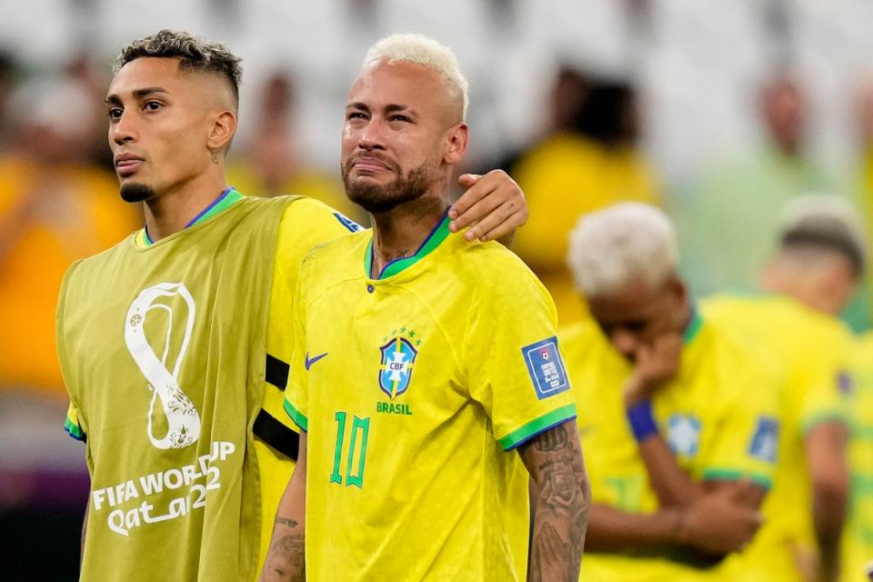 Netmar was left devastated by Brazil’s World Cup exit (Copyright 2022 The Associated Press. All rights reserved)