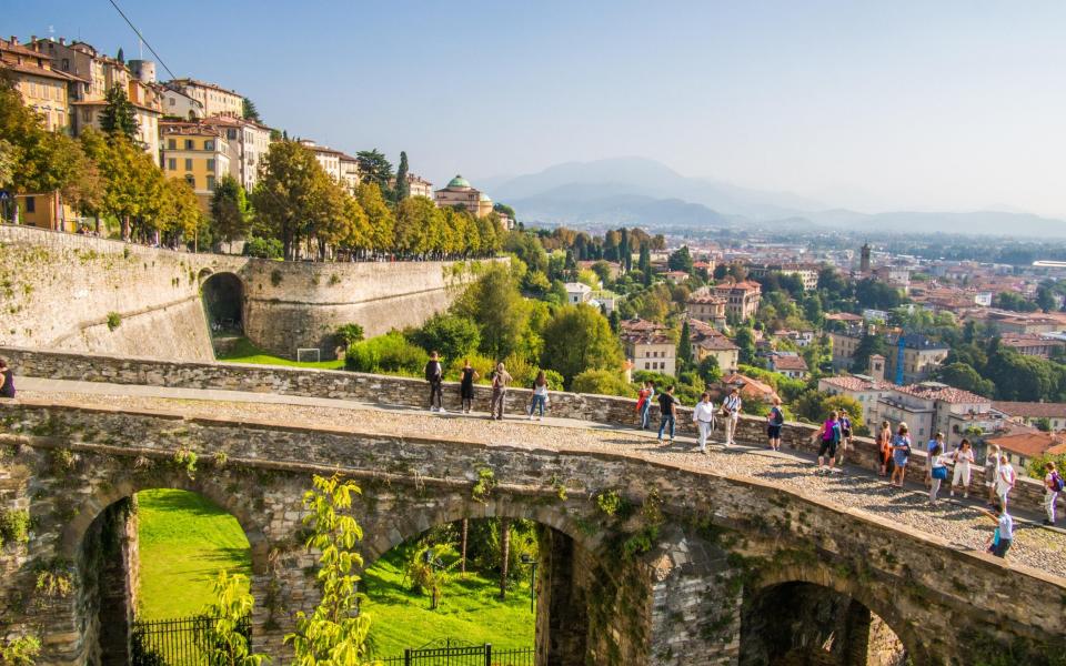 Bergamo fuses history, culture, music and landscape.