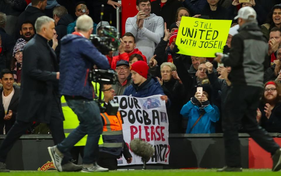 Jose Mourinho was charged with making 'abusive' comments made in Portuguese following his side's last-gasp victory over Newcastle United at Old Trafford earlier this month - Getty Images Europe