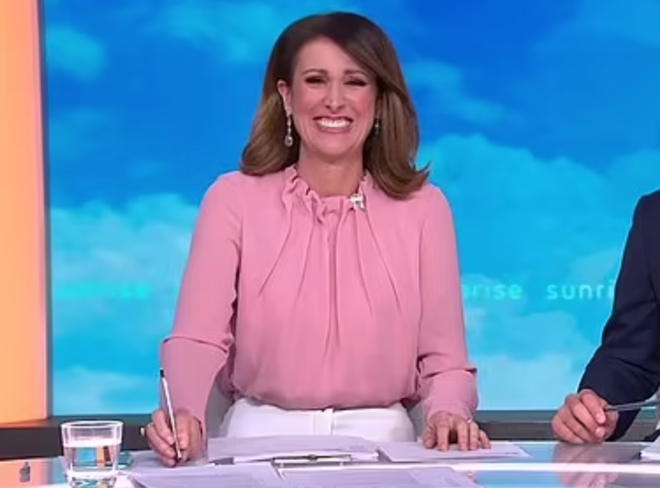 sunrise host nat barr laughing