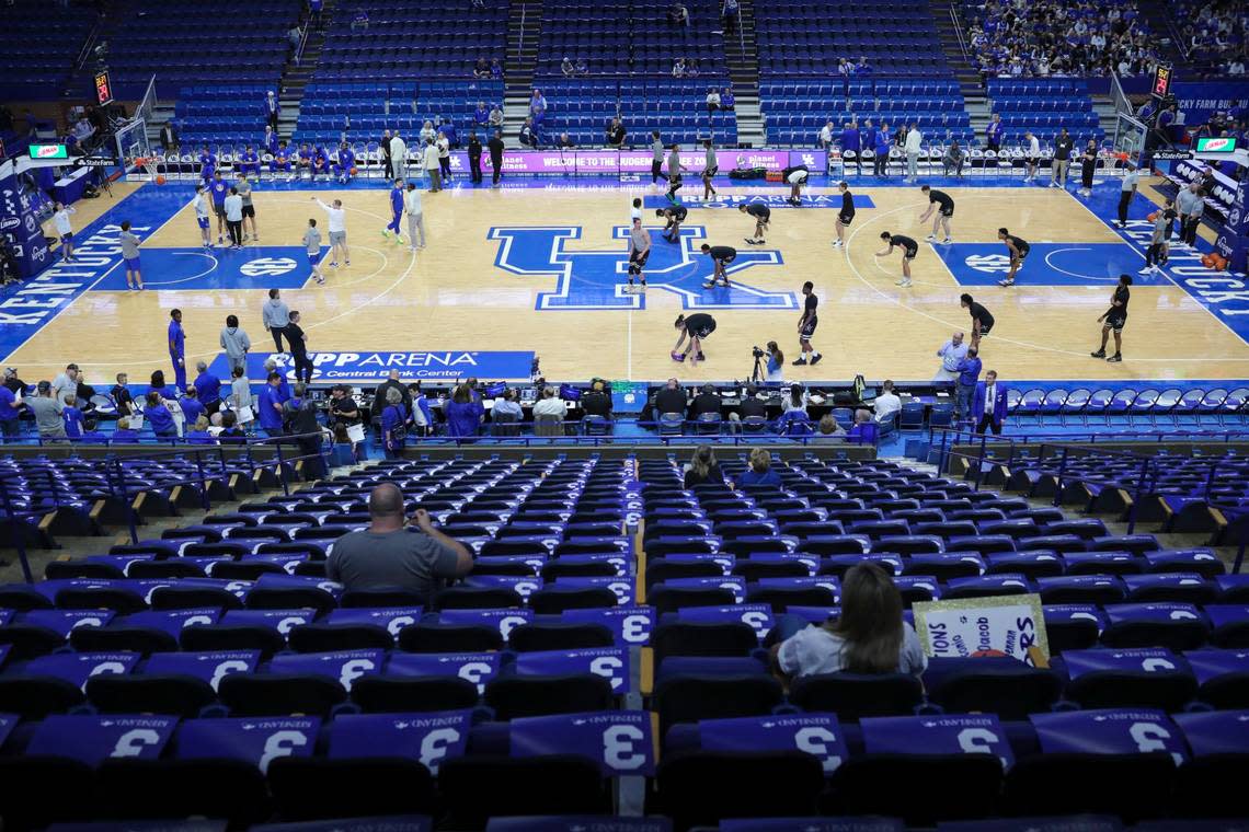 Rupp Arena will be the site of a Kentucky-Gonzaga game, among others, on the 2023-24 men’s basketball schedule.