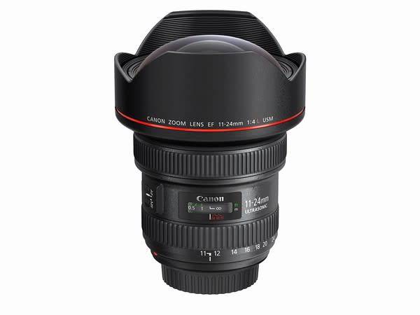 ▲EF 11-24mm f4L USM世界最廣角變焦鏡頭，結合多項Canon卓越光學技術，呈現完美高畫質影像