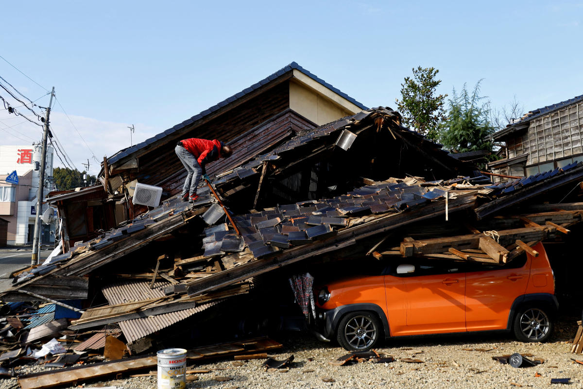 Deadly Earthquake in Ishikawa Prefecture, Japan with 126 Killed, 516 Injured, and 210 Missing